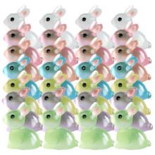 112 Microlandschaft Hase Figur Leuchtende Desktop
