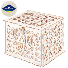 Wood Hochzeitsbox Mr Mrs Für Feier Zusammenkunft