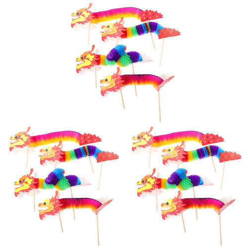 12 Sets Kinder Diy Bastelmaterial Chinesisches Neujahr 1