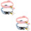 4 Unidades Collar Ajustable Para Con Colgante 8