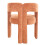 Living And Home Chenille Upholstered Accent Chair, Orange 5