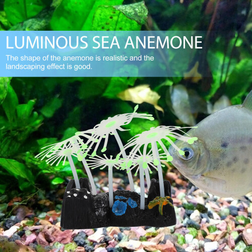 Decoración Luminosa De De Mar Para Acuario Artificial 1