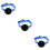 3 Unidades Collar Ajustable Para Con Tracer Y Reflectante 9