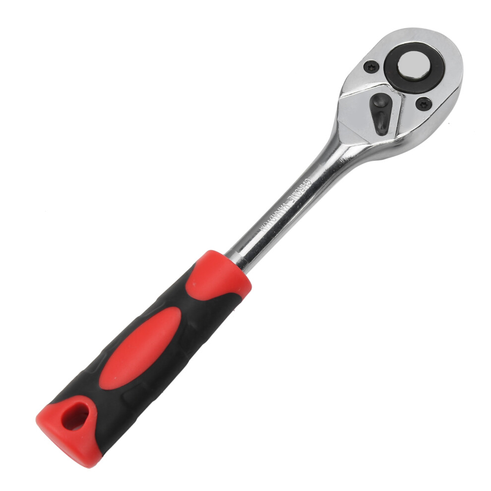 24 Teeth Chromium Vanadium Steel Ratchet Wrench Set 1/2In 7891359967518