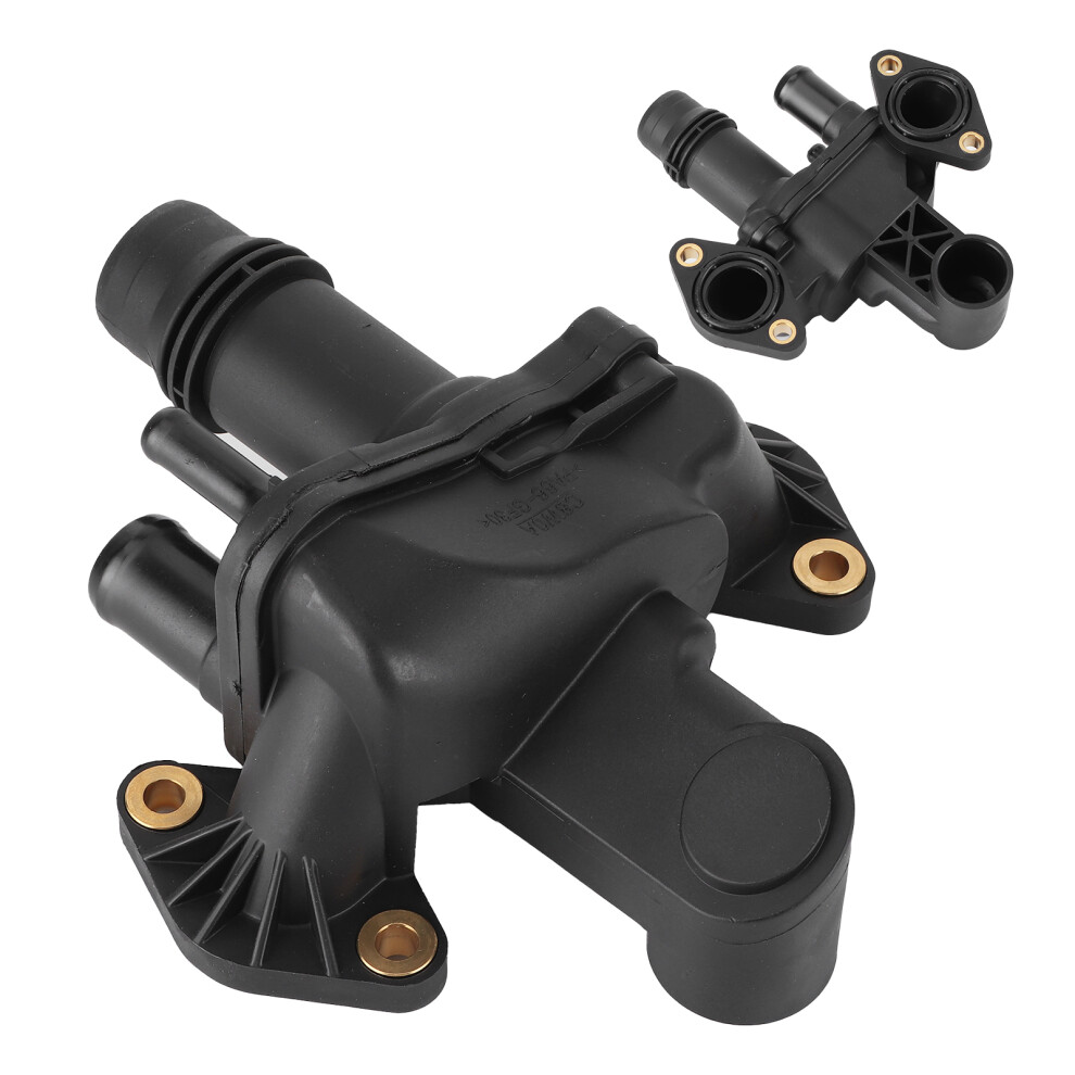 Engine Coolant Thermostat Housing For Land Rover Discovery & Range Rover 2.7L-3.0L Black 4131359967747