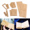 Acrylic Wallet Pattern Set for DIY Short Wallet Making (AAB-466) 13