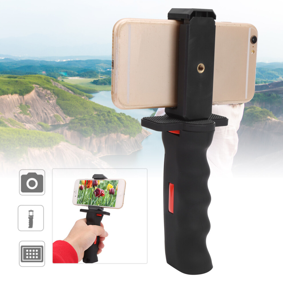 Camera Handheld Stabilizer Handle With Phone Clamp, Plastic Mount 4131359969444