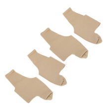 Verdickter Spitzenschutz-Sleeve-Socken, 2 Paar Hoch Elastischer Hallux Valgus Korrektor L (40-45)