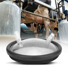 Transparenter Plastik-Milchbehälterdeckel & Dichtung für Melkmaschine, 20,5 cm