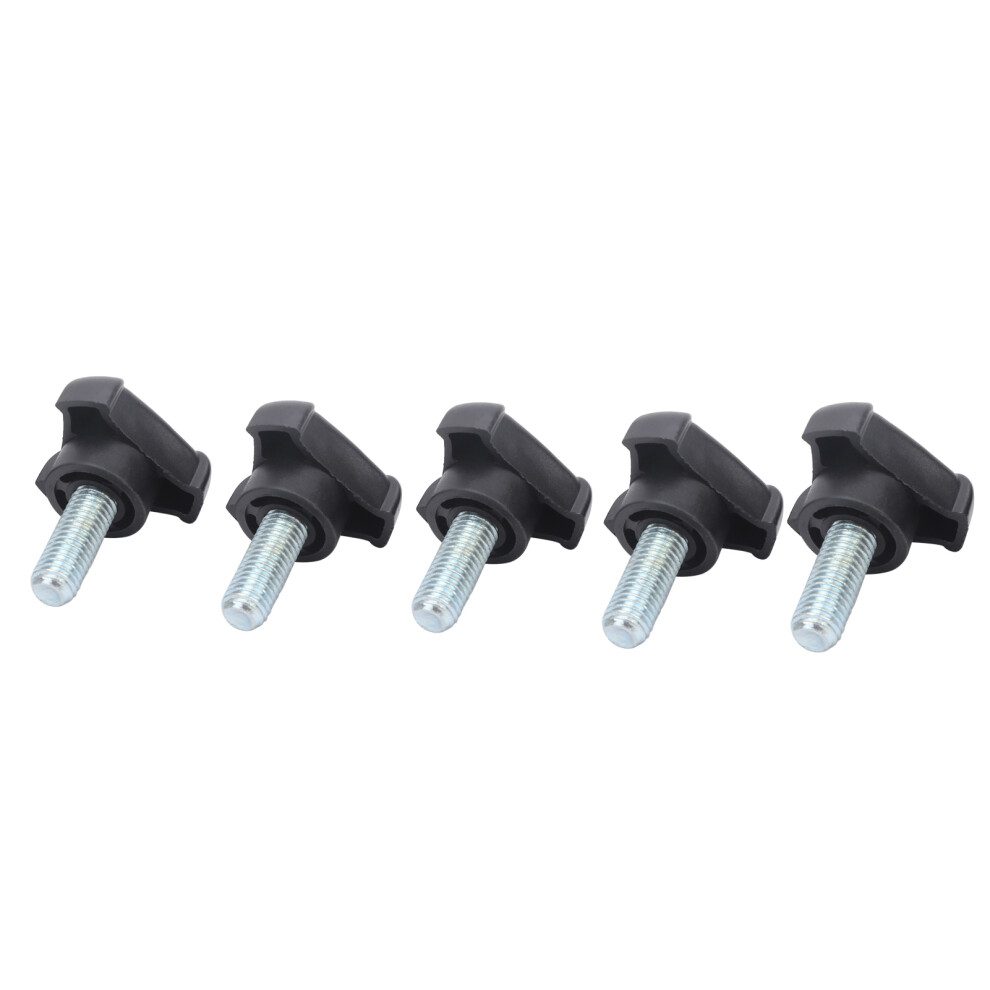 5Pcs M10 Plastic Triangular Handle Screws 25Mm Tightening Kit 8421359975504
