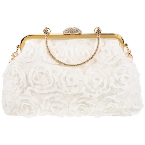 3Stück Abendtasche Damen Clutch Muster Mit Kette 2