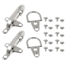2 Pairs Van Tailleband Gespen Decoratieve Gespen Riembouten Verbinding