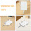 Witte Mdf Sublimatie Fan Handheld Voor En Feest 8