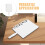 Witte Mdf Sublimatie Fan Handheld Voor En Feest 6