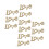 50 Stuks Chips Liefdesbrieven Diy Ornamenten 7