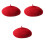 3 Wollen Buiten Winter Rood 3