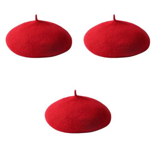 3 Wollen Buiten Winter Rood 2