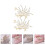 3 Paren Imitatie Parel Sieraden Bruidsdecoratie 11