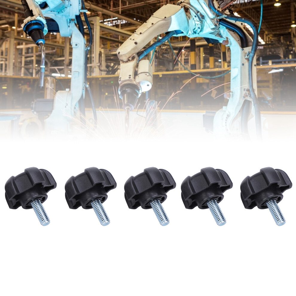 M615 M6 Abs Plastic Star Clamping Knob, 15Mm Screw Tightening 4371359976015