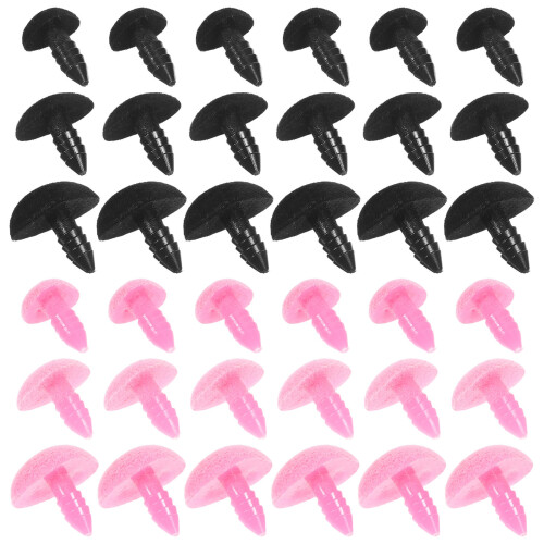 180St Plastic DIY Neusjes Gekleurd Flocking Voor En 2