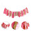 2Stk Baby Erster Banner Rot 8