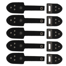 40 Paren Pu Leer Toggle Gespen Kledingriem Met Knopen Sluiting