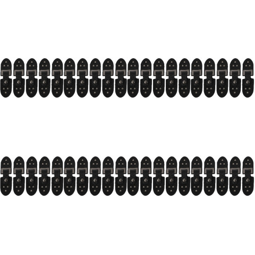 40 Paren Pu Leer Toggle Gespen Kledingriem Met Knopen Sluiting 2