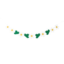 3Stück Blumen Fahnen Hängende Banner Hochzeit Party