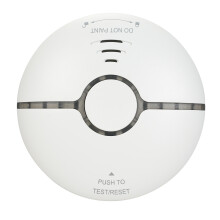 85dB Wireless Fire Alarm Sensor Remote Monitor via Smart Life App