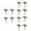 288 Simulation Calla Blumen Lederblumensträuße Bastelarbeiten 11