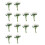 288 Simulation Calla Blumen Lederblumensträuße Bastelarbeiten 9