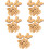 500 Stk. Holzschnitte Bastelbogen Unfertige Hasenform 9