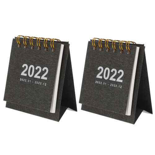 6 Mini Tischkalender 2022 Mit Spiralbindung 1
