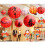 8 . Runde Rote Papiernerne Laternen 30 Cm Mit Fu 3