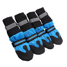 3 Sets Hundeschuhe Mit Rutschfester Sohle, , Größe M