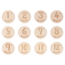 24 /Set Baby Milestone Neugeborenen Holz Fotografie