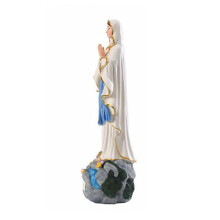 2Stk Jungfrau Statue Religiöse Katholische