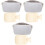 3 Sets Heizflasche Mit Plüschgurt Warmwasserflasche 3