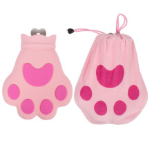 2 Sets Katzenpfotenförmige Handwärmer Mit Und Beutel