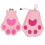 2 Sets Katzenpfotenförmige Handwärmer Mit Und Beutel 1