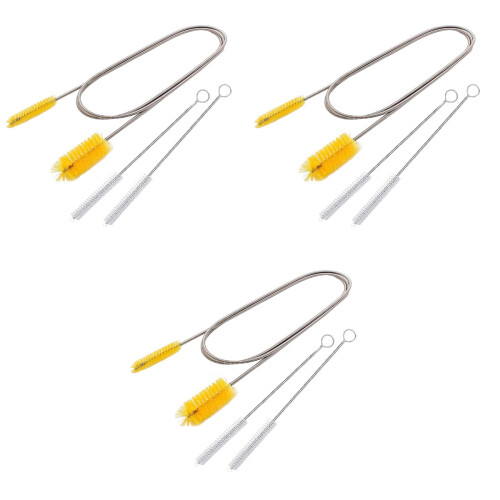 9 Teile Flexible Abflussreinigungsbürste Doppelseitig Elastisch 2