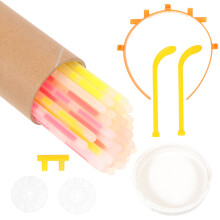 5 Sets Leuchtstäbe Für Kinder, Party Leuchtspielzeug, Selbermachen