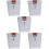 5Stk. Tragetasche Einkaufstasche Handtasche Studium 10