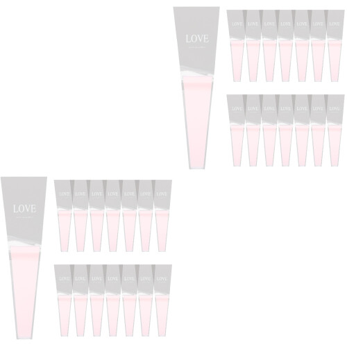 100 Blumenhüllen Für Verpackung Valentinstag 2