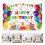 2Pcs Durable Birthday Photo Backdrop Party Wall Tapestry 8