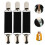 3 Sets Pullover Clips Kleidungs Ketten Schal Schnallen 11