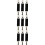 3 Sets Pullover Clips Kleidungs Ketten Schal Schnallen 9