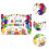 2Pcs Durable Birthday Photo Backdrop Party Wall Tapestry 10