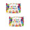 2Pcs Durable Birthday Photo Backdrop Party Wall Tapestry 7