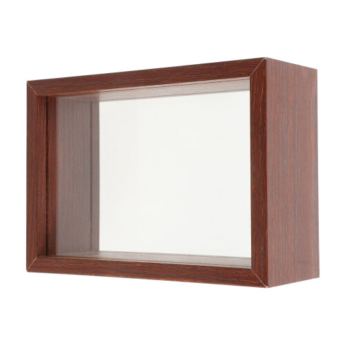 3Stk. Holz Schattenkasten- Transparent Mit Box 2